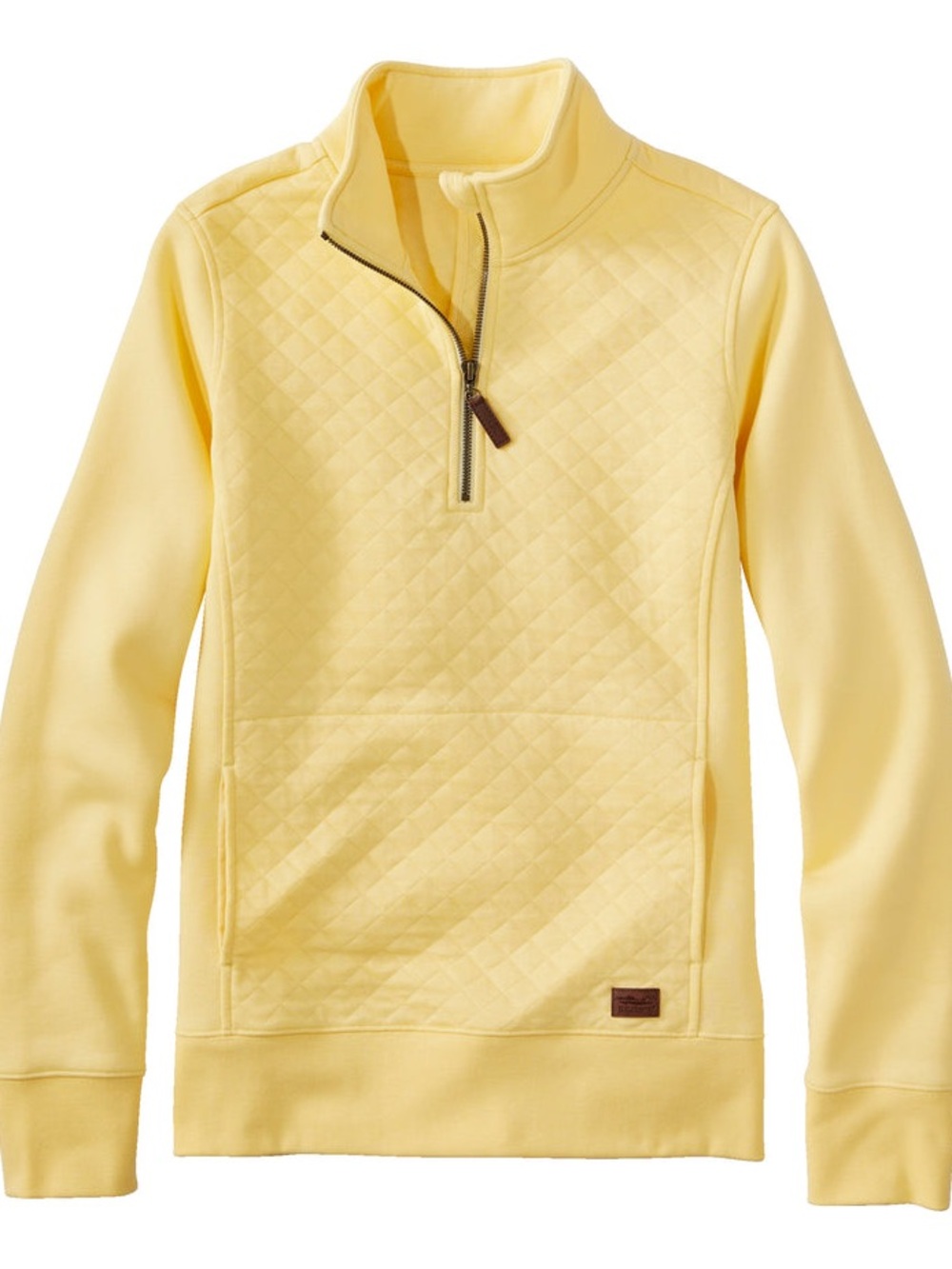 L.L. Bean Quilted Quarter Zip